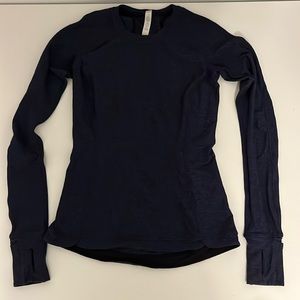 Lululemon swiftly tech blue long sleeve size 4